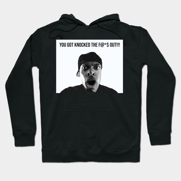 You got knocked out Hoodie by Tha_High_Society